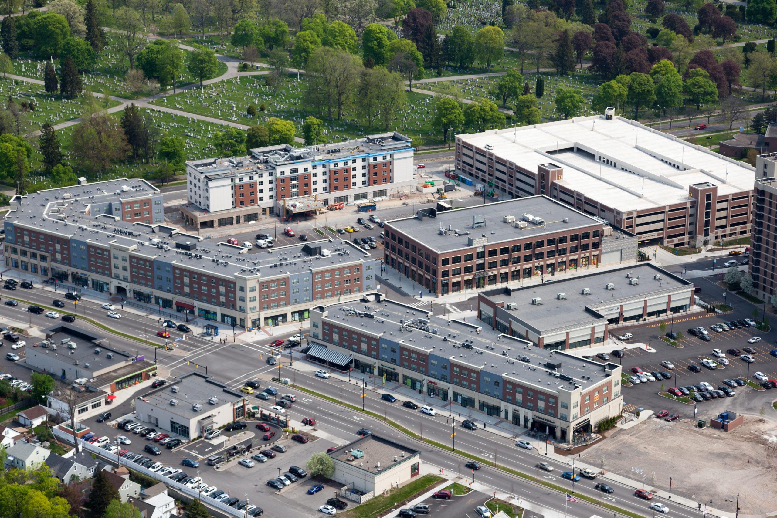 Aerial view of 澳门威尼斯人网上赌场 医疗中心